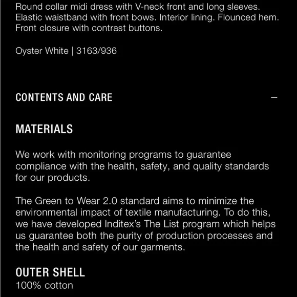 ZARA embroidered White Lace Dress - Picture 6 of 7